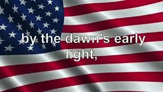US National Anthem Lyrics The Star Spangled Banner