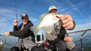 Crappie fishing Rend Lake Day 1December 15th 2023