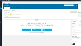 How to import predefined visual composer templates?