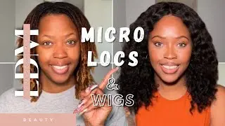 Best Way to Wear a Wig Over Micro Locs (Beginner Friendly!)