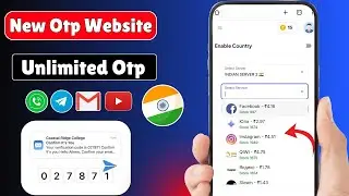 Otp Bypass Indian Number | How to Unlimited Indian Otp Buy In Low Price | new Otp Website 2025 ✅