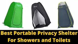 Portable Privacy Shelter for Showers and Toilets - Keep your privacy close!