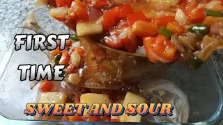 BEST RECIPE FOR TODAY PAMPANO FISH  SWEET AND SOUR 