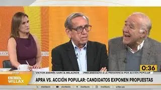Al Día con Willax - OCT 31 - APRA VS. ACCIÓN POPULAR: CANDIDATOS EXPONEN PROPUESTAS | Willax