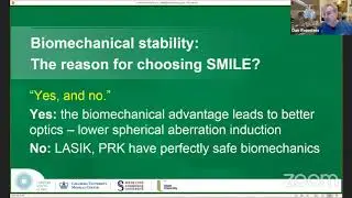 Is Biomechanical Stability the reason for choosing SMILE?
