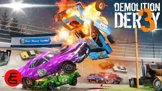 Demolition Derby 3 | Android Gameplay | Friction Games