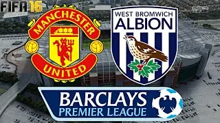 FIFA 16 - MANCHESTER UNITED vs. WEST BROMWICH ALBION (12.MATCHDAY) ◄MAN #26►