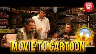 100% Free AI Video Generator | How to Convert Movie Scenes to Cartoon