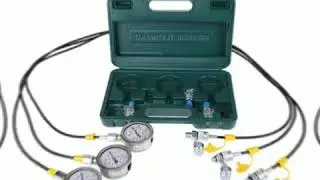 DPG Hydraulic Pressure Gauge Set
