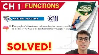 Mastery Practice Q11  | Form 4 Add Maths Chapter 1