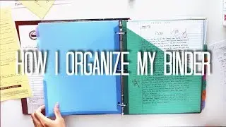 Binder Organization