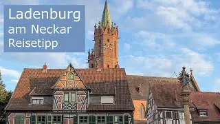 Ladenburg am Neckar - denkmalgeschützte Altstadt - Reisetipp (4k)