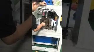 Semi-automatic feeding single station hydraulic channel steel cutting machine, made in China.