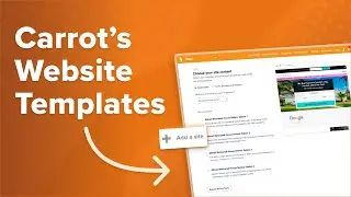Carrot Website Templates: Launch a High-Converting Site Today!