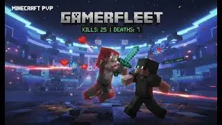 playing minecraft pvp in gamerfleet and more