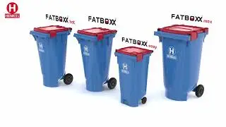 FATBOXX - collection bin for the dispose of used cooking oil, food waste and slaugherhouse waste