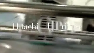 Hitachi Continuous Inkjet Printer Sample Print 1