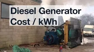Cost to generate electricity with a Diesel Generator? ✔️