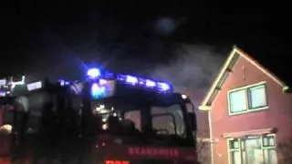 Autobrand in De Goorn