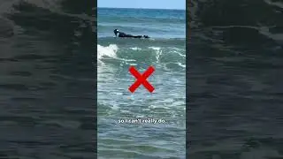 This is how I surf as a wheelchair user pt 1: a pool noodle?!