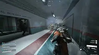 Running through medical bay