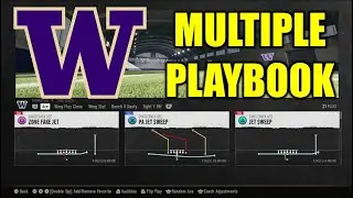 Вашингтон: руководство по нескольким схемам игры &laquo;Jet Sweep&raquo; | College Football 25
