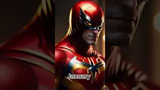 I asked Ai to create made up superheroes for each month #ai