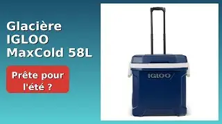 AVIS (2025) : Glaci&egrave;re IGLOO MaxCold 58L. D&Eacute;TAILS ESSENTIELS