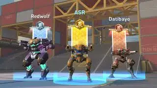 MECH ARENA ZEPHYR FRAGMENT GUN 8 AND SLINGSHOT CRYO JAVELIN 6 GAMEPLAY SHOWDOWN
