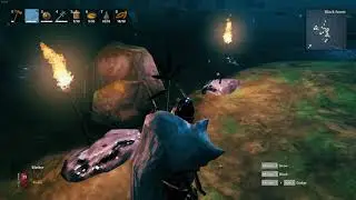 Valheim Easy Tin Ore------ no pickaxe needed.