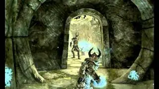 Skyrim - High level mage vs. Drougr Deathlord's & casters [Master Diffaculty]