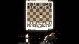 Double Bongcloud Draw💀♟️#magnuscarlsen #hikarunakamura #chessedit #bongcloud #draw #ajedrez