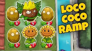 Ramp Loco Coco Deck in PvZ Heroes