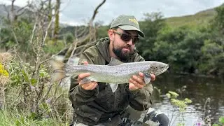 Salmon fishing - fishing knoydart