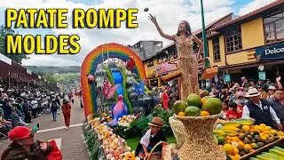 Fiesta del SEÑOR DEL TERREMOTO en Patate. 😲🐂🌿🎇 Tradiciones de Ecuador.