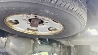 Hidden Rust Above the Full Size Spare Tire on My 2013 Chevy Silverado 2500 HD