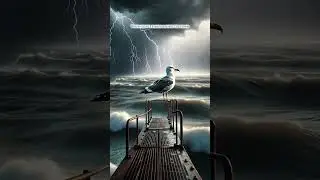 #StormWarning #SymbolicNature #HiddenSignals #SeagullWatch #MoodySkies #VisualMetaphor #YouMissedIt