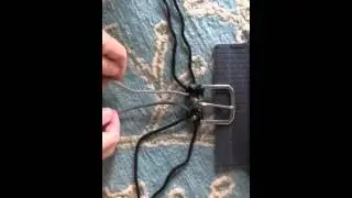 How to weave the double cobra stitch