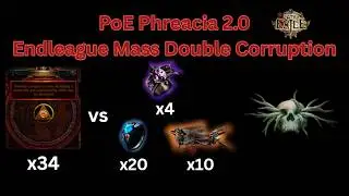 PoE Phrecia 2.0 | End League Mass Double Corruption Gamble | Giveaway Info @ end of vid