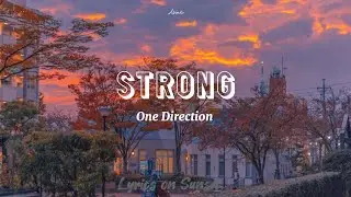Strong - One Direction (Lyrics) #music #1d