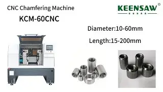 High quality thread chamfering machine thread deburring machine KCM 60CNC