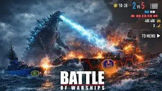 Battle of Warships - [2vs5] IN-ISL Godzilla🇹🇷 and IN-ISL Unknown vs IN-IND RishiSingh🇮🇳