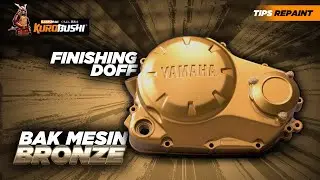 REPAINT BAK MESIN ANTI PANAS BRONZE EP41* FINISHING DOFF