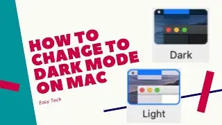How to Switch to Dark Mode on Mac-Catalina