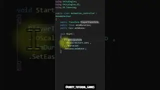 Unity DOTween scale Animations | Unity Tutorial🔥 