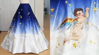Making a Charles Worth Peacock Gown | Part One