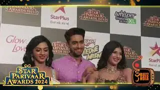 Samridhii Shukla & Rohit Purohit At Star Parivaar Awards 2024 Red Carpet, Yeh Rishta Kya Kehlata Hai