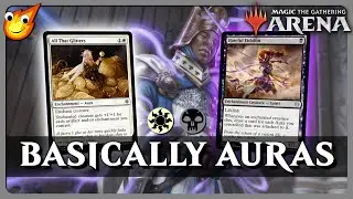 Play the BEST BUDGET AURAS deck for Beginners! | 0 Rares/$20 | Explorer MTG Arena