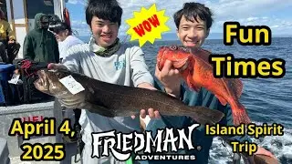 Friedman Adventures on the Island Spirit from Ventura Sportfishing to open up the rockfish season