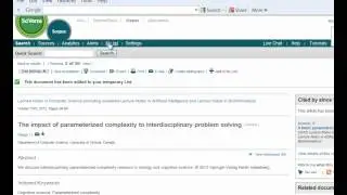 Scopus limit to review articles and email records